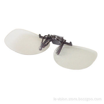 Passive Polarized No Frame 3D Glasses Lenses